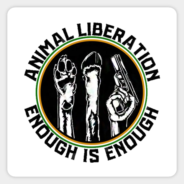 Animal Liberation Sticker by RichieDuprey